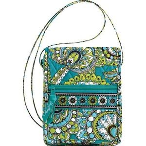 Vera Bradley Mini Hipster Cross body Bag Peacock